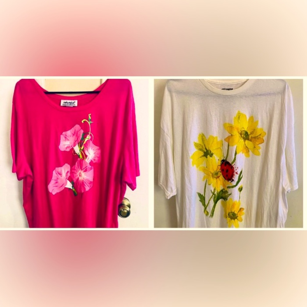 Ladies 2x/xxl casual shirt bundle of 2 pieces